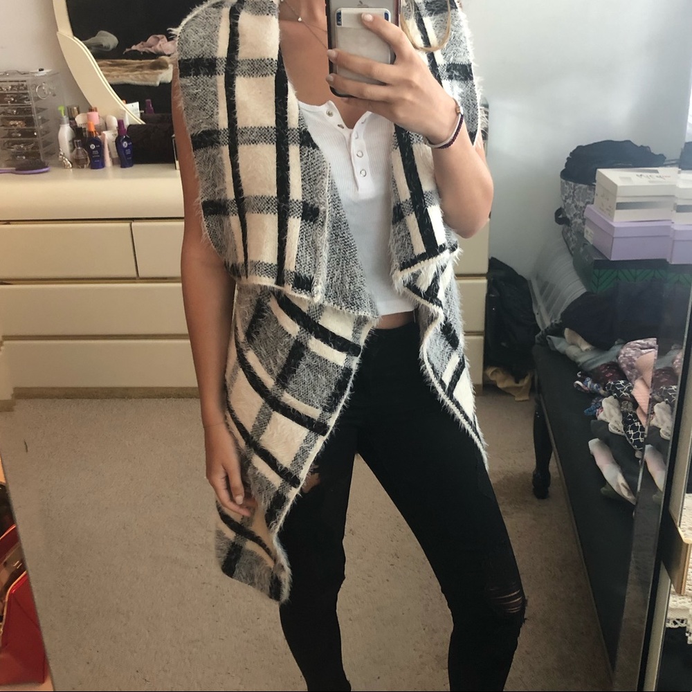 Long sweater vest